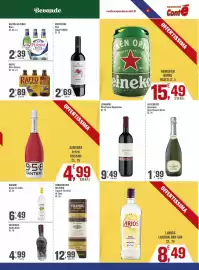 Volantino Conté Supermercati Pagina 11: Raffo Birra Grezza €2,89, Leonardo Vino Rosso Montalcino €9,49