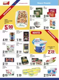 Volantino Conté Supermercati Pagina 2: Galbanetto Mini Classico/Bbq/Hot €1,89, Negroni Petali di Pancetta Affumicata €1,69