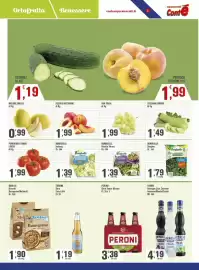 Volantino Conté Supermercati Pagina 5: Bonduelle Carta delle Insalate €1,39, Melone giallo €0,99