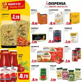 Volantino Mercati Alimentari Pagina 12: Pasta La Molisana €0,79, Barilla pasta integrale €0,99