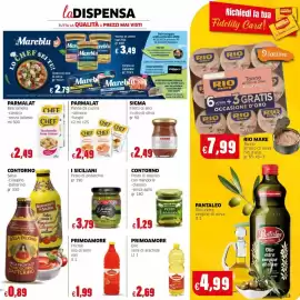 Volantino Mercati Alimentari Pagina 13: Primoamore olio semi di arachide €2,69, Parmalat Panna da cucina €2,49