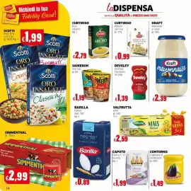 Volantino Mercati Alimentari Pagina 14: Farina T. "O" Nuvola Caputo €1,99, Curtiriso Riso Arborio €2,79