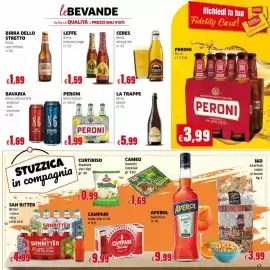 Volantino Mercati Alimentari Pagina 17: Bavaria Birra lattona 8.6 €1,69, Birra dello Stretto €1,89