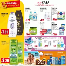 Volantino Mercati Alimentari Pagina 22: Colgate Dentifricio triple action €1,99, Assorbenti natural care Nuvenia €0,89