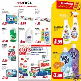 Volantino Mercati Alimentari Pagina 23: Asciugatutto Vit effetto spugna €1,59, Sigma Pellicola €0,89