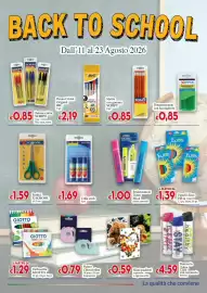 Volantino D'Italy Pagina 13: Evidenziatore Tratto FILA €1,00, Forbici X SCHOOL €1,59