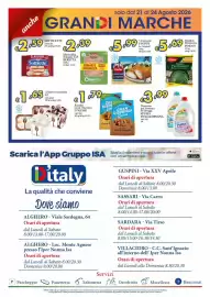 Volantino D'Italy Pagina 16: Biscotti Gran Dispensa Colussi €1,79, Spuma di Sciampagna Pulito Tradizione €3,99