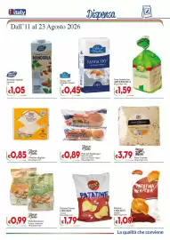Volantino D'Italy Pagina 9: Pane per hamburger Tiordi forno €0,89, Patatine Dorata CRICKEY classica €1,79