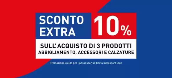 Volantino Intersport Pagina 1