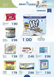 Volantino Bravo Casa Pagina 7: Comprami carta igienica €1,79, Asciugatutto multiuso bravocasa €2,99