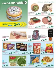 Volantino DiMeglio Pagina 3: Capricci di mare Pescanova €2,99, Salsiccia classica Belvì €1,59