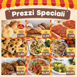 Volantino Supermercati Pasquale Prisco Pagina 4: Pasta primavera a porzione €3,99, Peperoni verdi con pomodori €10,99