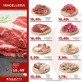 Volantino Supermercati Pasquale Prisco Pagina 6: Dietrocoscia €16,49, Tutto maiale €5,99