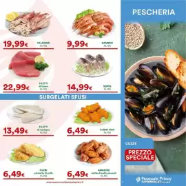Volantino Supermercati Pasquale Prisco Pagina 7: Seppie €14,99, Calamari €19,99