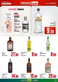Volantino Centro Cash Pagina 15: Whisky JACK DANIEL'S €15,49, Rum Don Papa Baroko €25,99