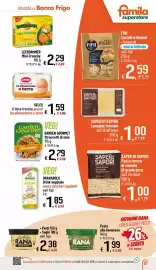 Volantino Famila Superstore Pagina 15: Fini Tortellini al Prosciutto Crudo e Parmigiano Reggiano €2,59