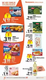 Volantino Famila Superstore Pagina 16: Findus Spinaci Primavera €1,99, Findus Bastoncini €3,99