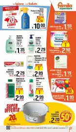Volantino Famila Superstore Pagina 23: Sauber Detergente Intimo €2,89, Bagnodoccia Borotalco Originale €2,99