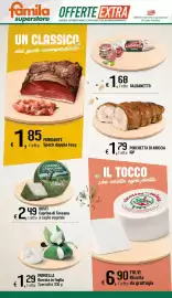 Volantino Famila Superstore Pagina 25: Ricotta Fulvi €6,90, Morgante Speck doppia fesa €1,85