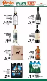Volantino Famila Superstore Pagina 29: Zaccagnini Montepulciano d'Abbruzzo DOC €8,90, Beck's Blue analcolica €2,39