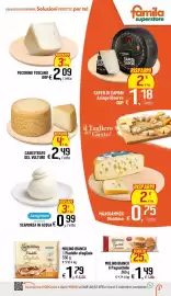 Volantino Famila Superstore Pagina 3: Artigiana Scamorza in acqua €0,99, Pecorino Toscano DOP €2,09