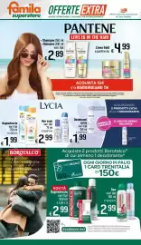 Volantino Famila Superstore Pagina 37: Deo vapo Lycia €2,99, Bagnodoccia Borotalco €2,99