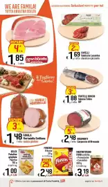 Volantino Famila Superstore Pagina 4: Selex patatine grigliate paprika €1,00, Fonzies Gli Originali €2,48