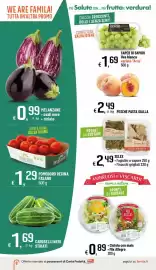 Volantino Famila Superstore Pagina 8: Pomodoro Regina Fasano €1,29, SELEX Fagiolini a vapore €2,49