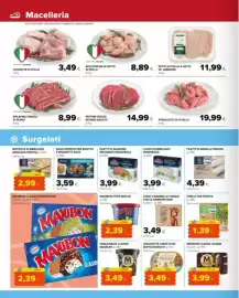 Volantino Tigre Amico Pagina 4: Cuori di merluzzo panapesca €3,99, Maxibon pops Nestlé €2,39