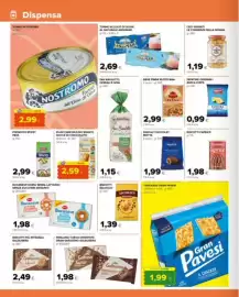 Volantino Tigre Amico Pagina 8: Pain au chocolat Motta €1,99, Plum Cake Mulino Bianco Gocce di Cioccolato €2,59