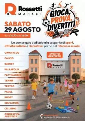 Rossetti Market (valido fino al 29-08)
