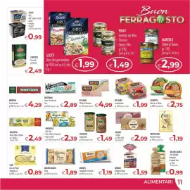 Volantino MerSi Supermercati Pagina 11: Morato American Bagel €1,59, Bonduelle Mais Mix €2,39