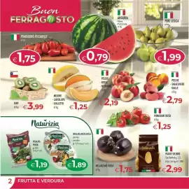 Volantino MerSi Supermercati Pagina 2: Patate Selenio €2,99, Melanzane viola €1,75