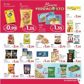 Volantino MerSi Supermercati Pagina 9: Pata patatino artigianale €1,75, Nutella biscuits €2,79