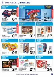 Volantino Gecop Pagina 11: Müller Yogurt Bianco Zero €1,49, Nesquik Snack Cacao/Latte €0,99