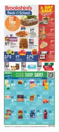 Brookshire's weekly ad week 33 Page 1: Cottonelle Toilet Paper Or Viva Paper Towels €11,99
