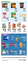 Brookshire's weekly ad week 33 Page 6: Mrs. Baird's Or Sara Lee Honey Wheat Bread €6,00