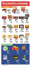 Brookshire's weekly ad week 33 Page 1: 6-Inch Fall Mums €12,99, Tony Chachere's Smoked Sausage Or Boudin €4,49