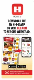 H-E-B weekly ad week 33 Page 4