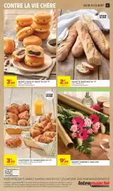 Catalogue Intermarché Contact page 15: Beignet chocolat noisettes x10 €3,69, Bouquet compose 11 tiges lady €9,99