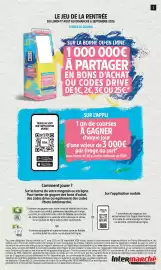Catalogue Intermarché Contact page 3: Tous - le jeu de la rentrée €1.000,00