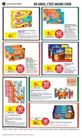 Catalogue Intermarché Contact page 30: Lu - prince x4 goût chocolat €5,02, Lu - granola maxi cookie chocolat x6 €10,03