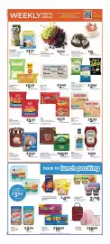 Mariano's weekly ad week 33 Page 6: Tyson Frozen Chicken €5,49, Roundy's Cheese €5,49