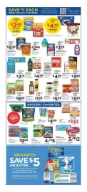 Mariano's weekly ad week 33 Page 7: Gold Peak Tea or Minute Maid Zero Sugar Juice €1,99, Just Bare Frozen Chicken €9,99