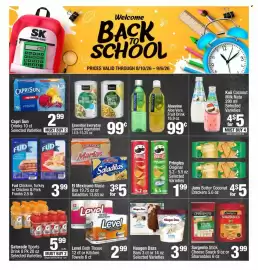 Super King Markets weekly ad week 33 Page 4: Pringles €1,99, Gatorade Sports Drink 8 Pk 20 oz €5,99