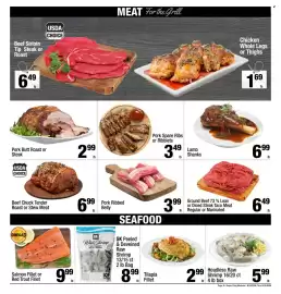 Super King Markets weekly ad week 33 Page 6: Beef Chuck Tender Roast or Stew Meat €6,99