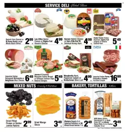 Super King Markets weekly ad week 33 Page 8: Eureka Imported Italian Parma Prosciutto or Flat Beef Soujuk €16,99