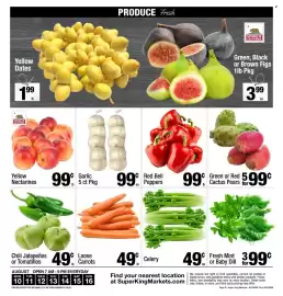 Super King Markets weekly ad week 33 Page 9: Red Bell Peppers €0,99, Cactus Pears €5,99
