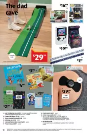 ALDI catalogue | Special Buys Page 10: The dad cave €29,99, Wrapping Paper €1,79