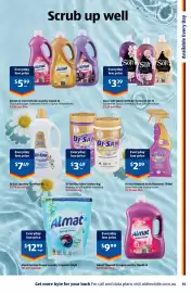 ALDI catalogue | Special Buys Page 15: Almat 2x Concentrate Laundry Liquid €5,99, Anco Soft Fabric Softener Concentrate €3,39